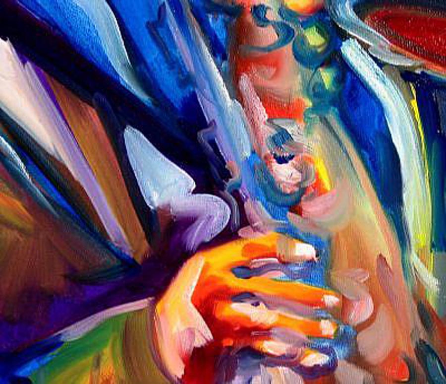 Marcia Baldwin painting